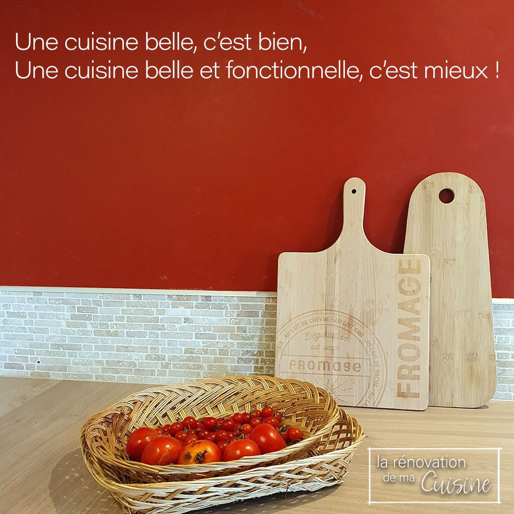 Une cuisine belle, c’est bien, Une cuisine belle et fonctionnelle, c’est mieux !