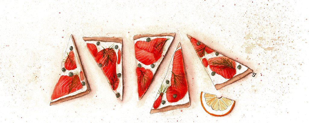 les toasts en fête