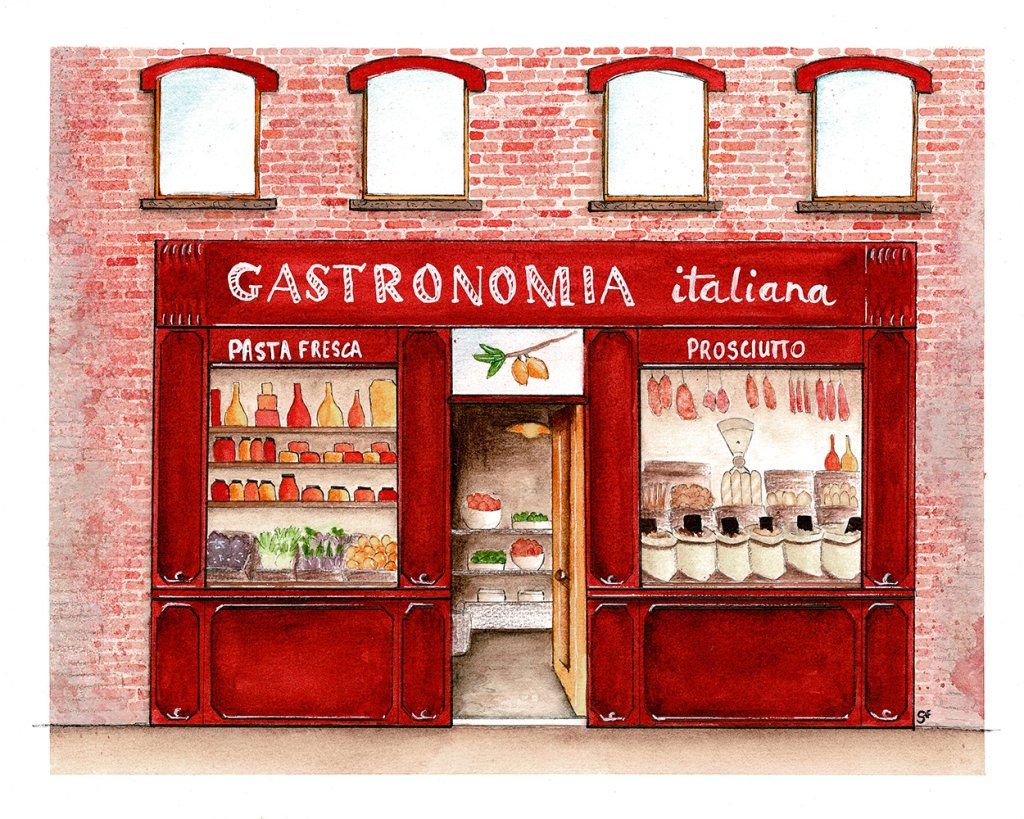 façade - gastronomia italiana