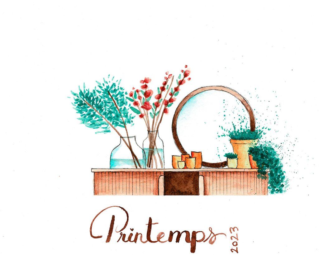 décoration printemps