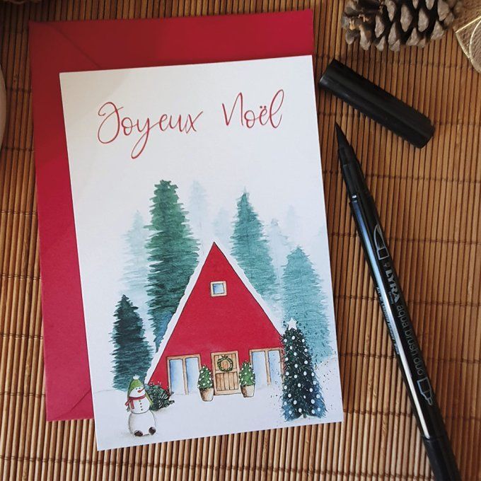 Le pack de 3 cartes de Noël