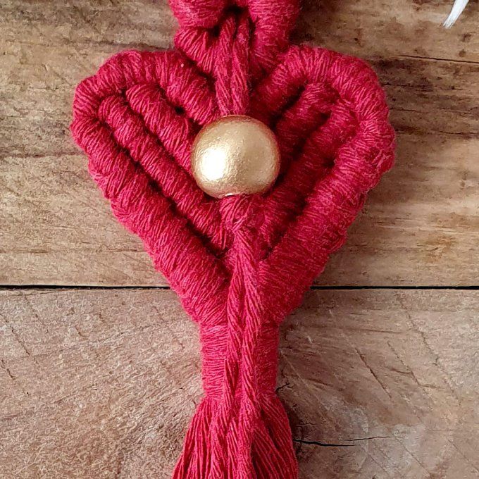 Carino rouge - décoration à suspendre