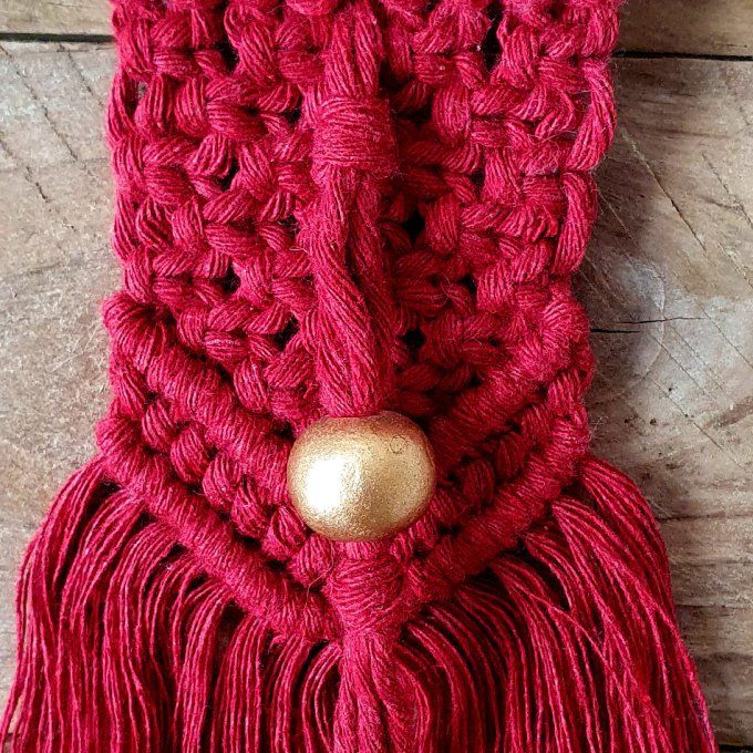 Carino rouge - décoration à suspendre
